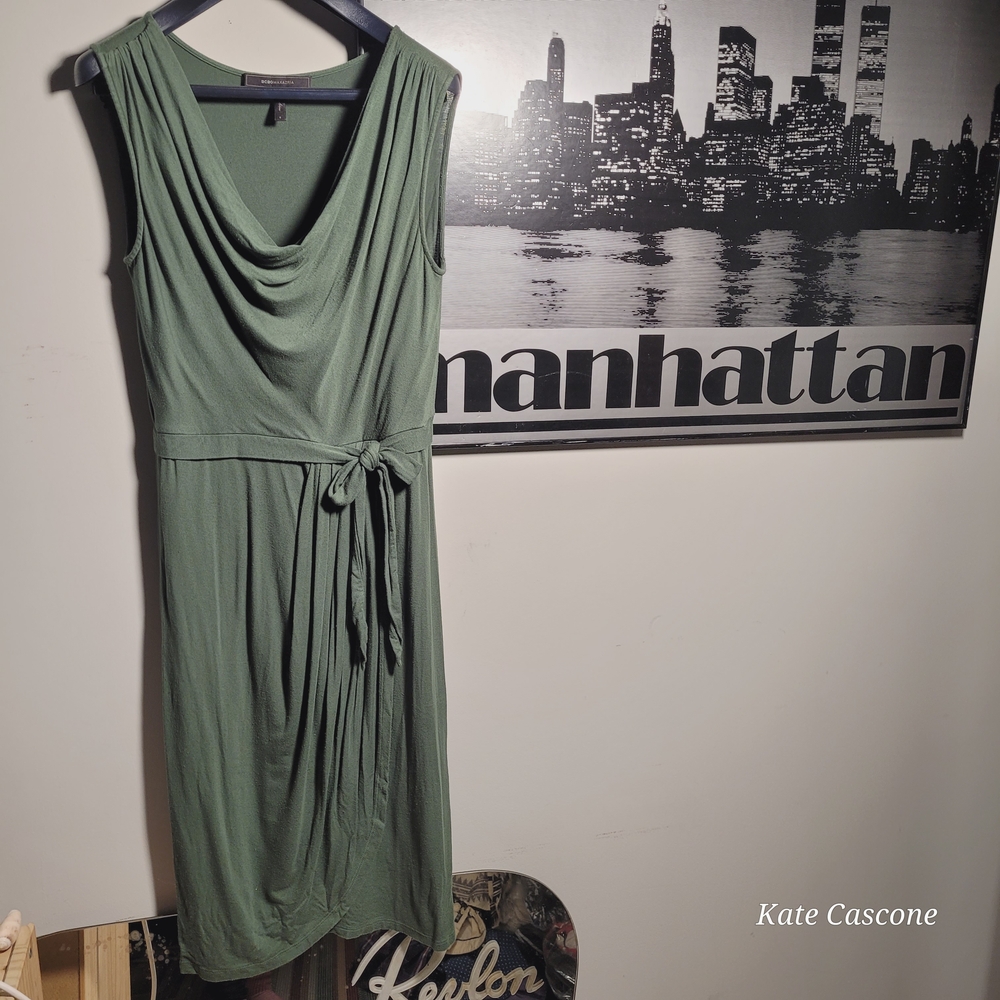 Green Sleeveless Dress